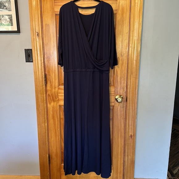 Dark blue dress - Picture 4 of 6